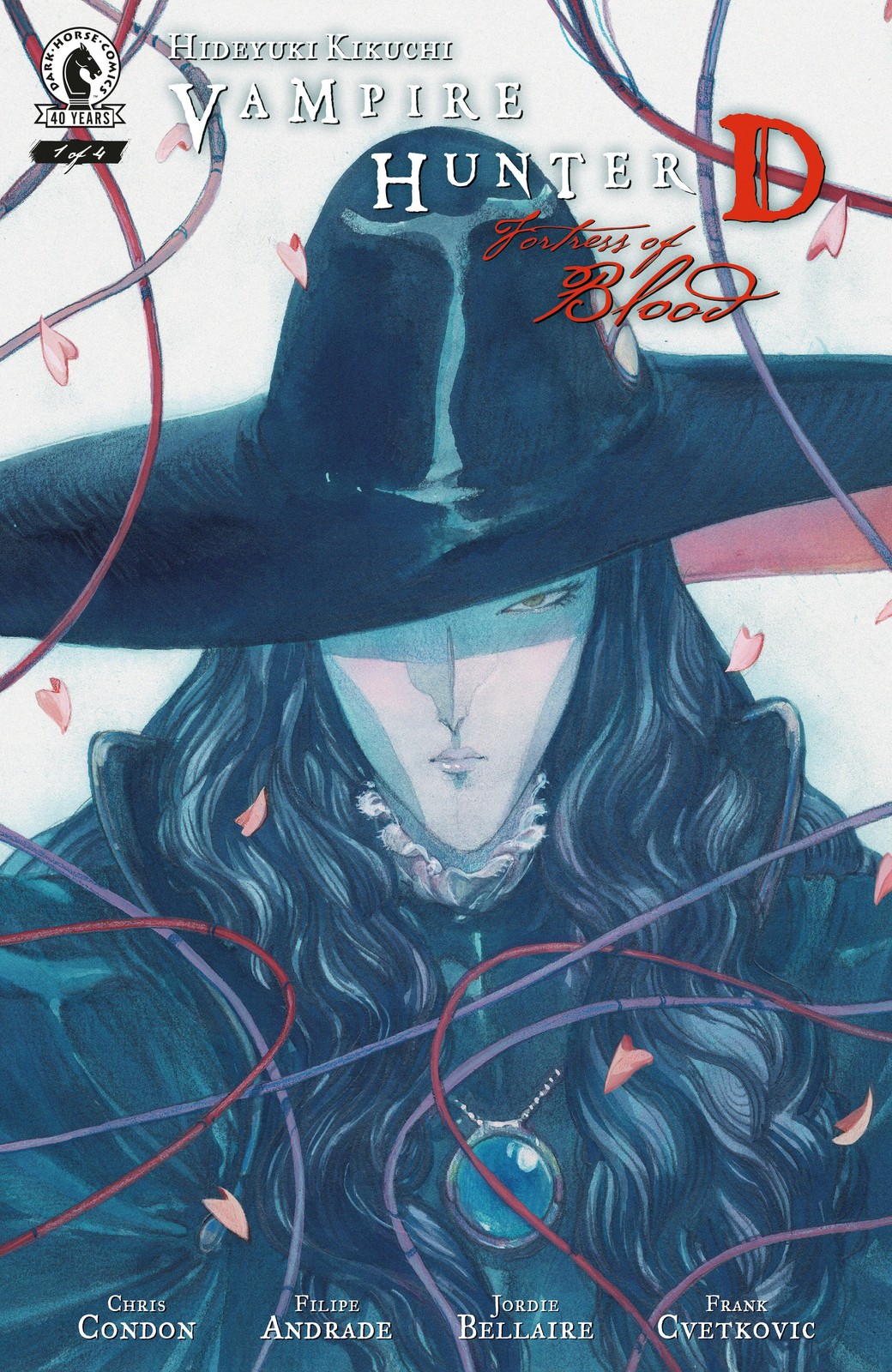 Vampire Hunter D: Fortress of Blood #1 copertina variante di Filipe Andrade