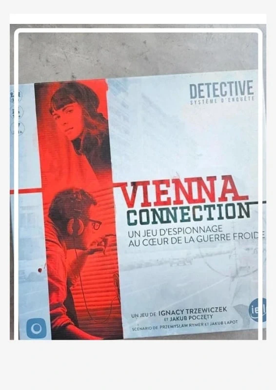 Vienna Connection (IELLO) Jeu de société stratégique et immersif – NEUF, jamais utilisé !