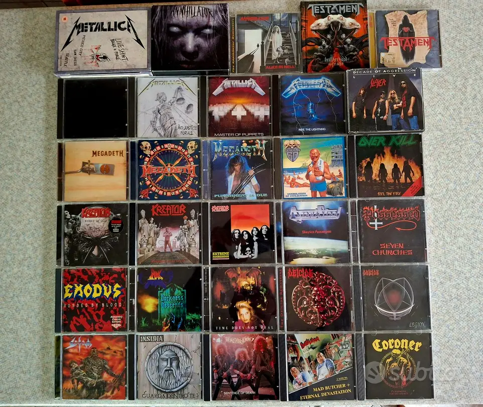 Cd Metal & Haed Rock a partire da 5 euro a salire