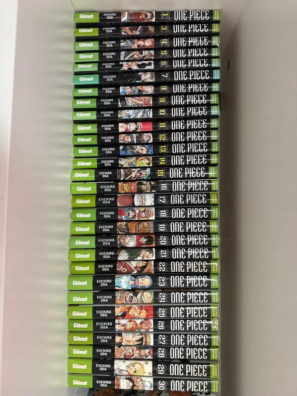 One piece de 1 a 30 (manque le 2)