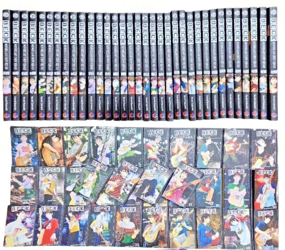BECK Mongolian Chop Squad Manga serie completa vol. Set fumetti inglese 1-34 DHL