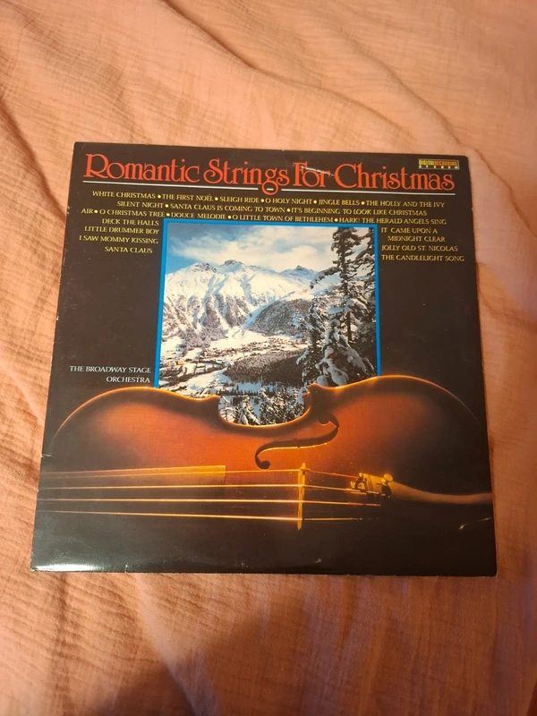 Vinyles Romantic strings for christmas