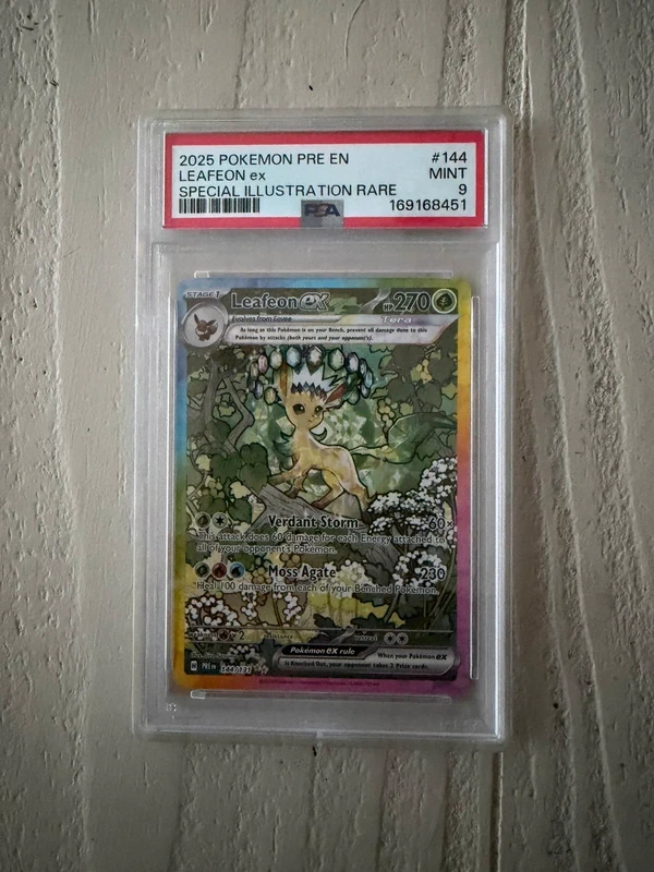 Leafeon ex 144 psa 9