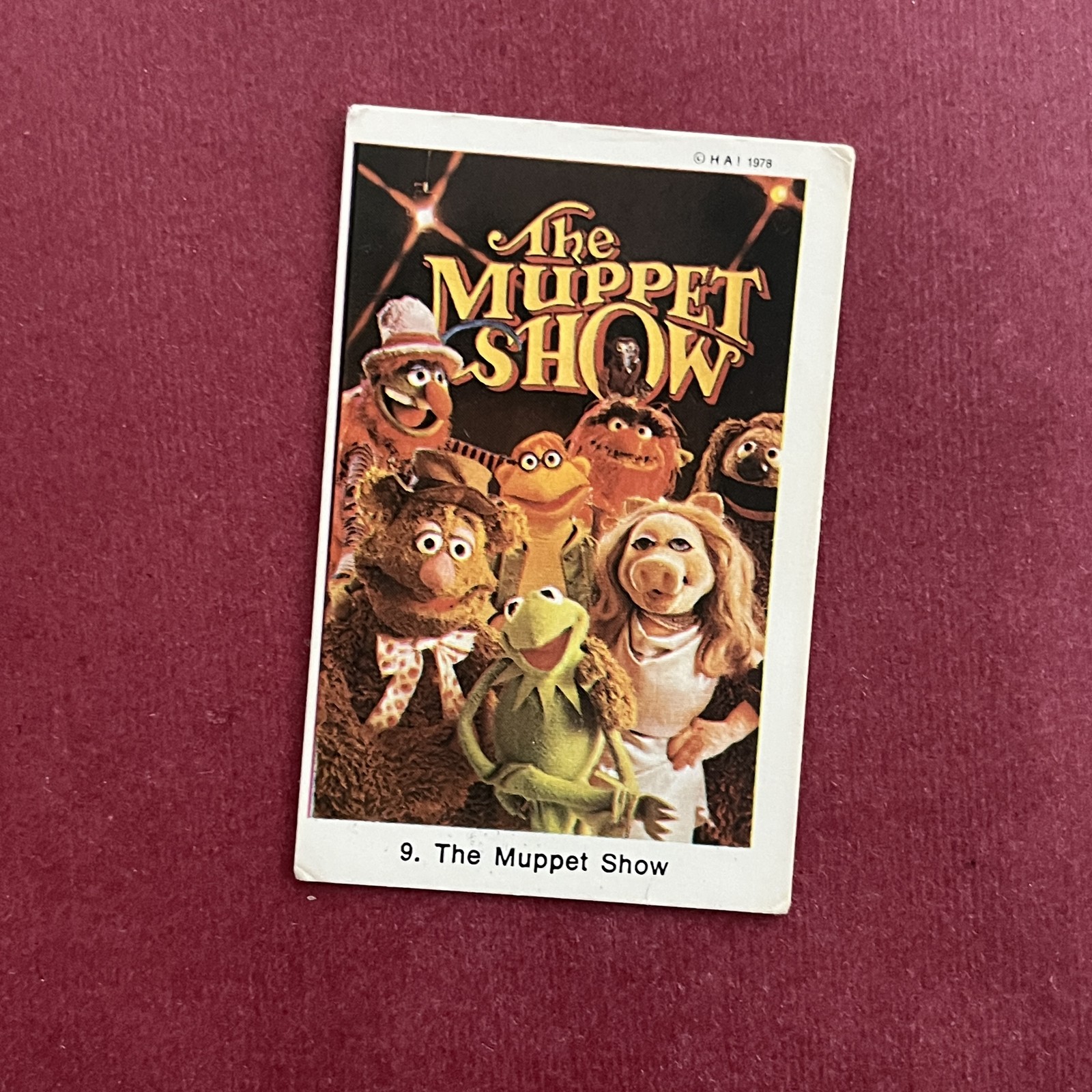 The Muppet Show 1979 Swedish Samlarsaker Popbilder #9 Trading Card