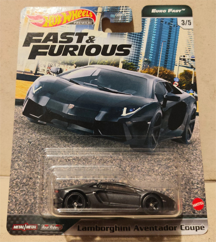 Hot Wheels - Lamborghini Aventador Coupé - Fast & Furious - Euro Fast (2021)