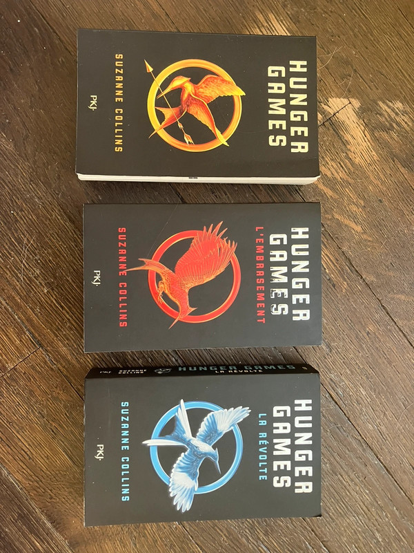 Tomes 1,2 et 3 Hunger Games, Suzanne Collin’s