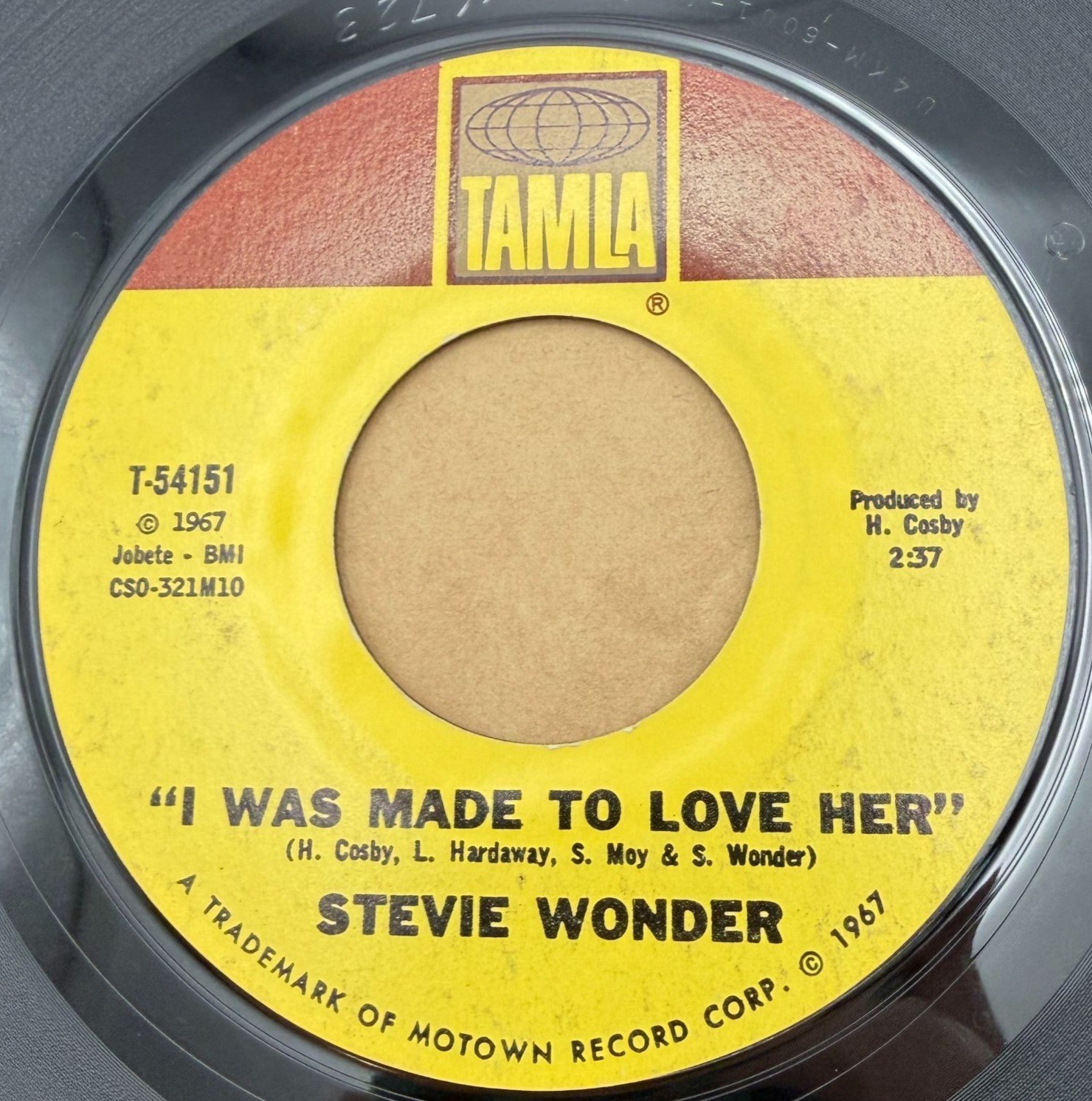 Stevie Wonder I Was Made to Love Her / Hold Me 45 Vinyl 60s Soul R&B