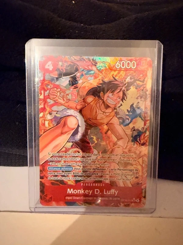 Monkey D luffy op16 sr