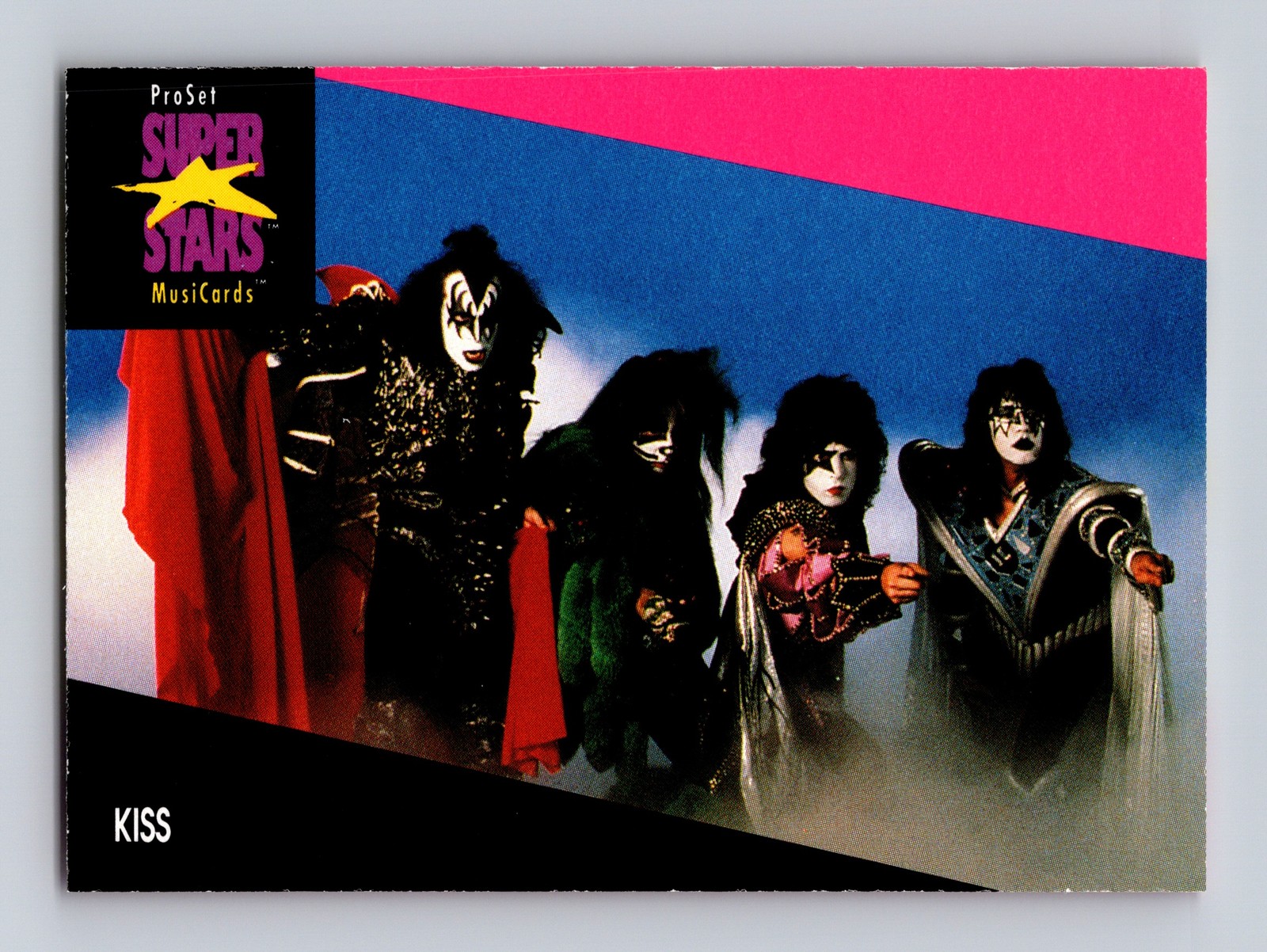 1991 Pro Set SuperStars MusiCards #197a Bacio
