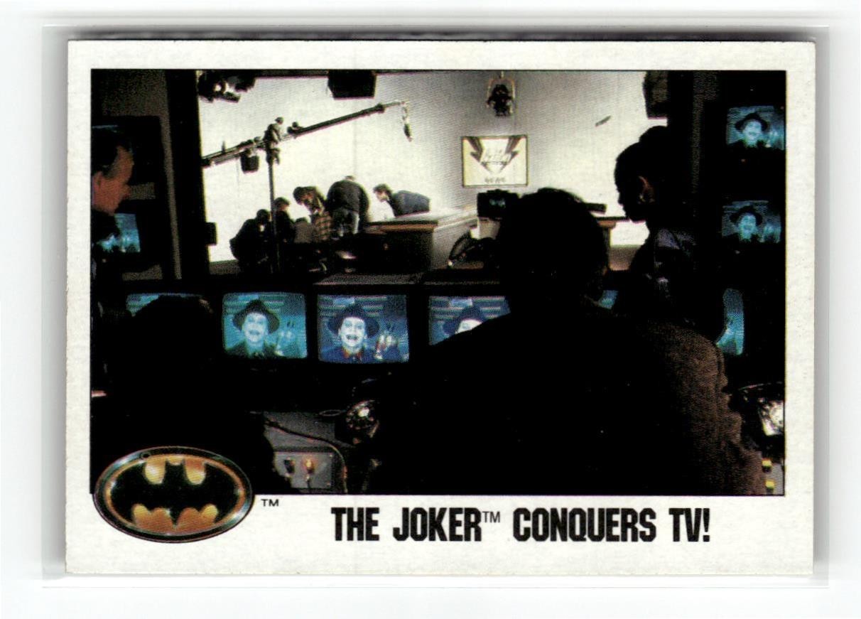 Carta Topps Batman il film 1989