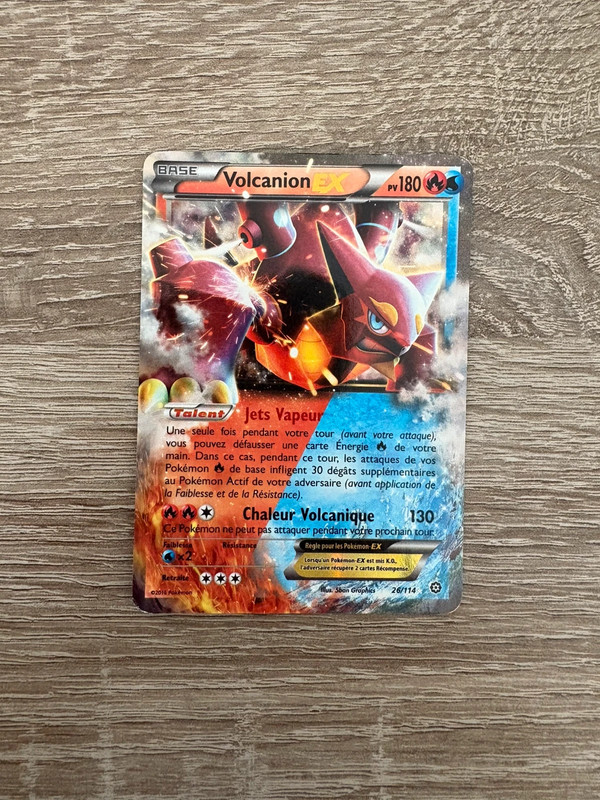Volcanion EX 26/114 offensive vapeur