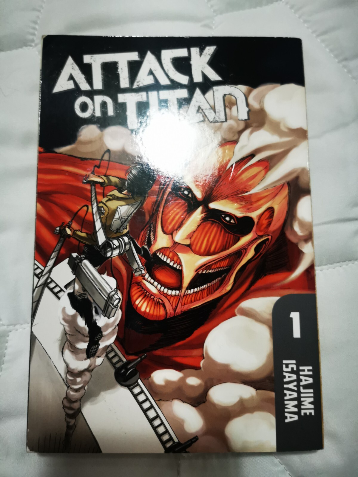 Attack On Titan Manga Vol. 1 by Hajime Isayama