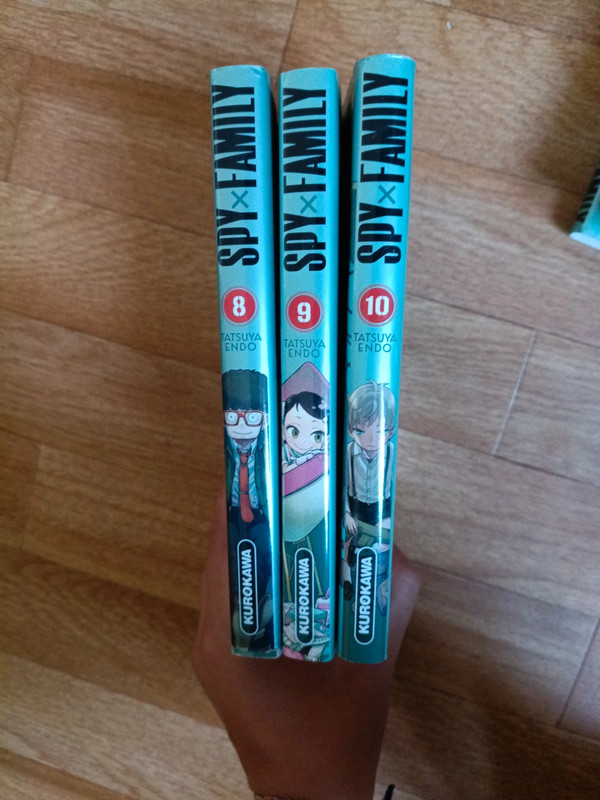 Spy x Family - tomes 8, 9, 10