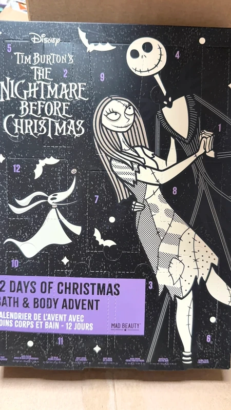 Calendario Adviento Belleza Pesadilla antes de Navidad