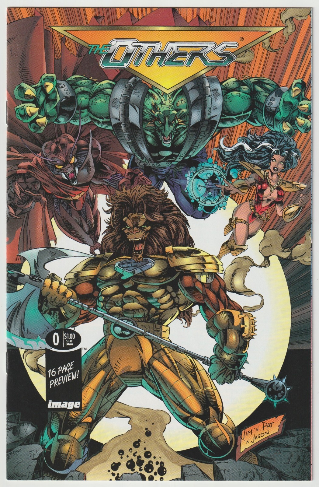 The Others #0 Image Comics Edizione Anteprima Marzo 1995