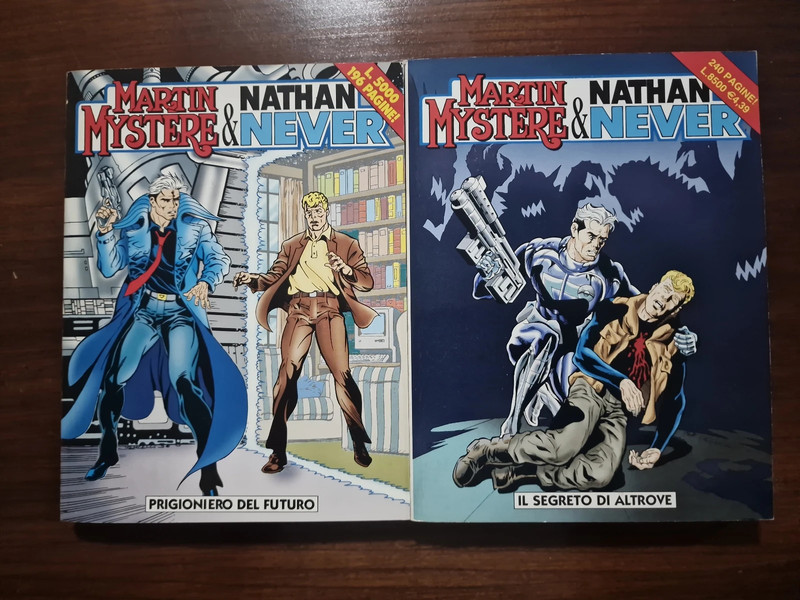 Nathan Never Crossover Martin Mystere 1996