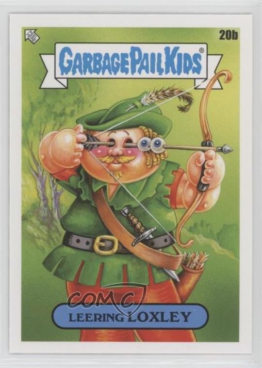 2022 Topps Garbage Pail Kids Book Worms Series 1 LEERING LOXLEY #20b 07rd