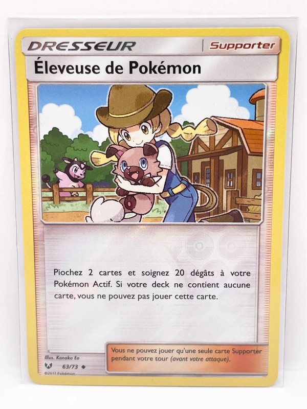 Éleveuse de Pokémon 63/73 reverse SL3,5 Légendes Brillantes