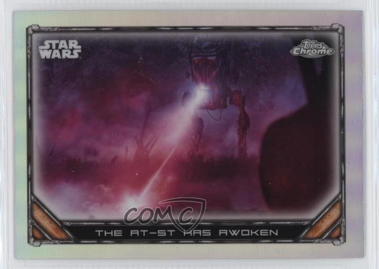 2022 Topps Chrome Star Wars The Mandalorian Beskar Edition rifrattore #S1-23 6ts