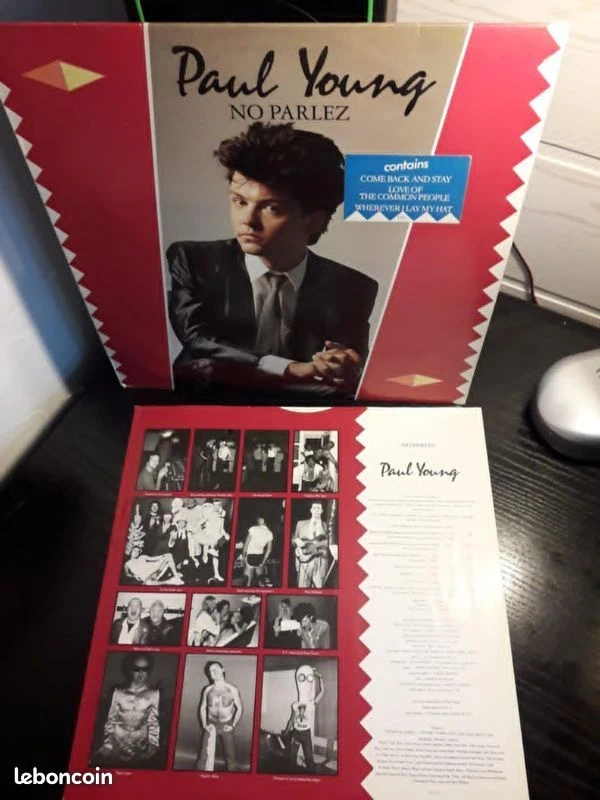 Paul Young - No Parlez Press Europe 1983 (Pop-Rock) Album 33Tours
