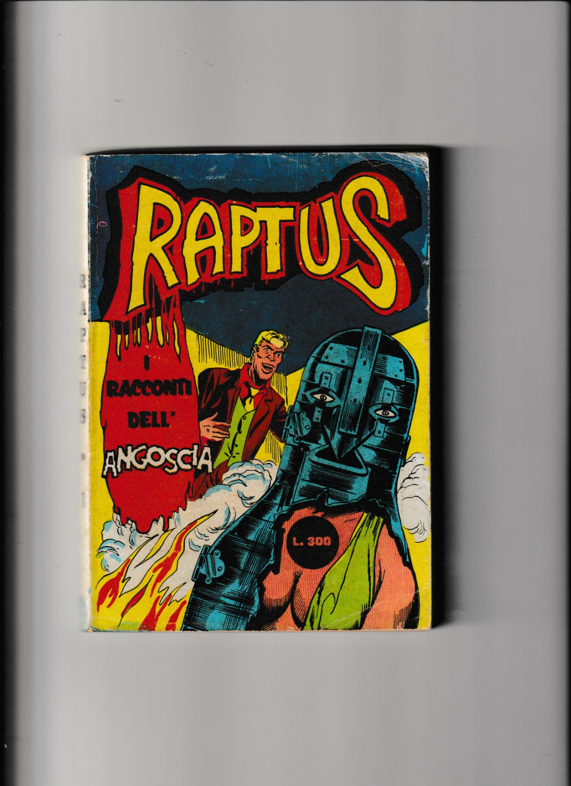 fumetto horror raptus i racconti dell'angoscia numero 1 edizioni stapem 1974