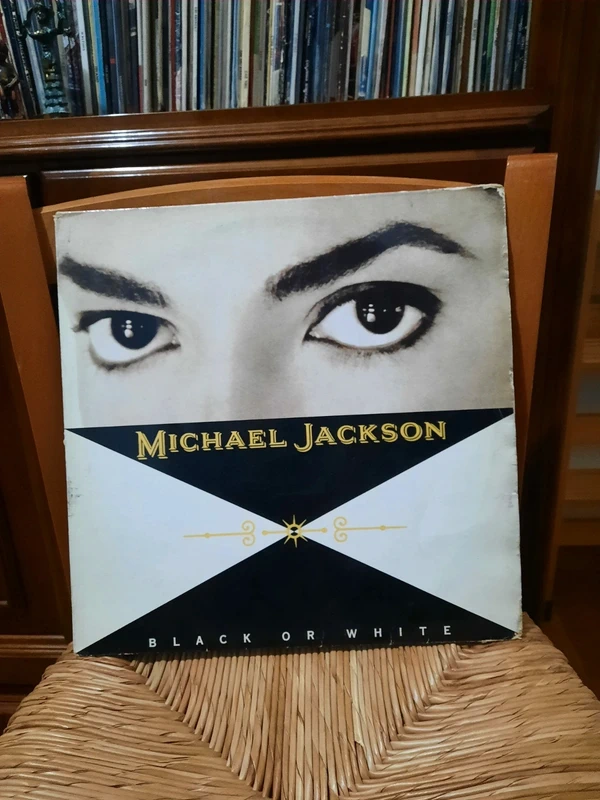 EP 45 giri 12" Michael Jackson  Black Or Blue