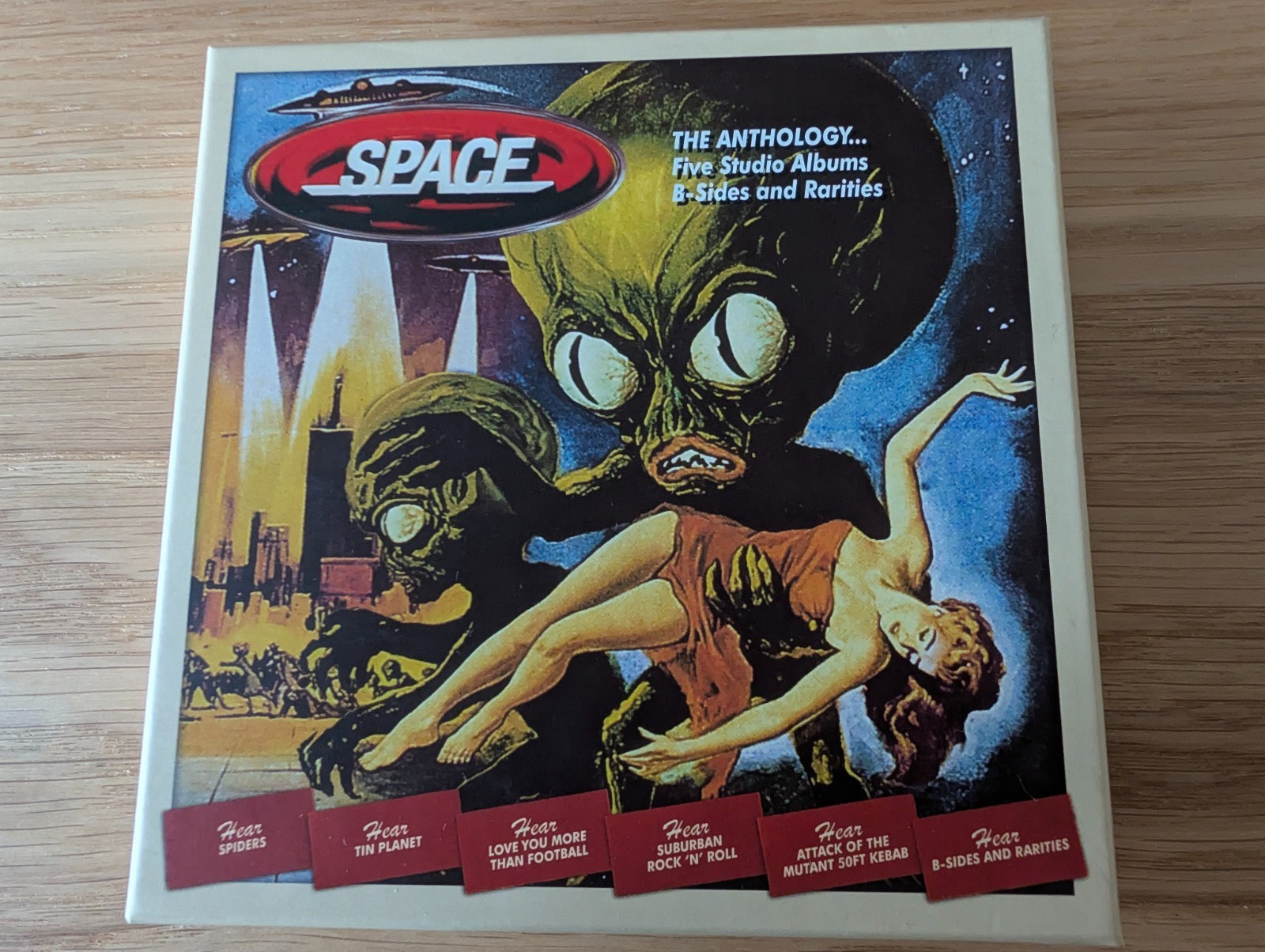 Space – The Anthology... Five Studio Albums B-Sides And Rarities