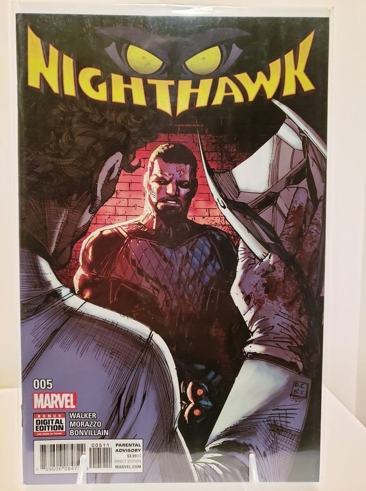 23295: MARVEL NIGHTHAWK #5 grado quasi nuovo