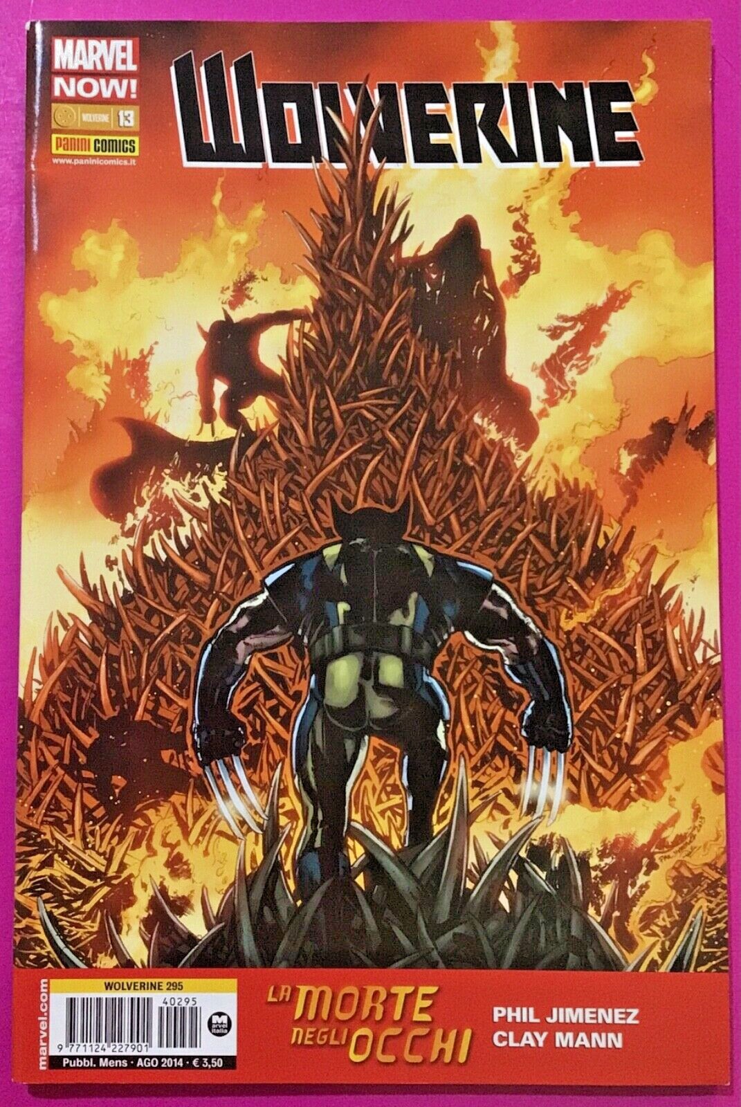 FUMETTO MARVEL, WOLVERINE N.295 ANNO 2014 -RIF.9883