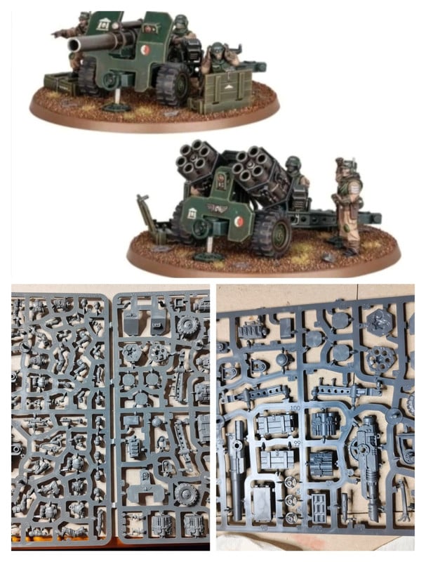 Field ordenance battery Astra militarum Warhammer40k combat patrol