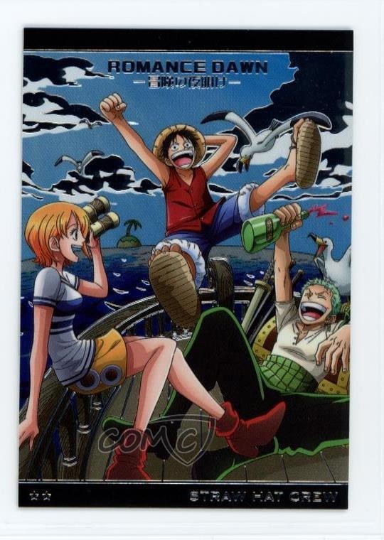 2020 Bandai One Piece Wafer Cards Volume 7 R Straw Hat Crew #7-24 17r1