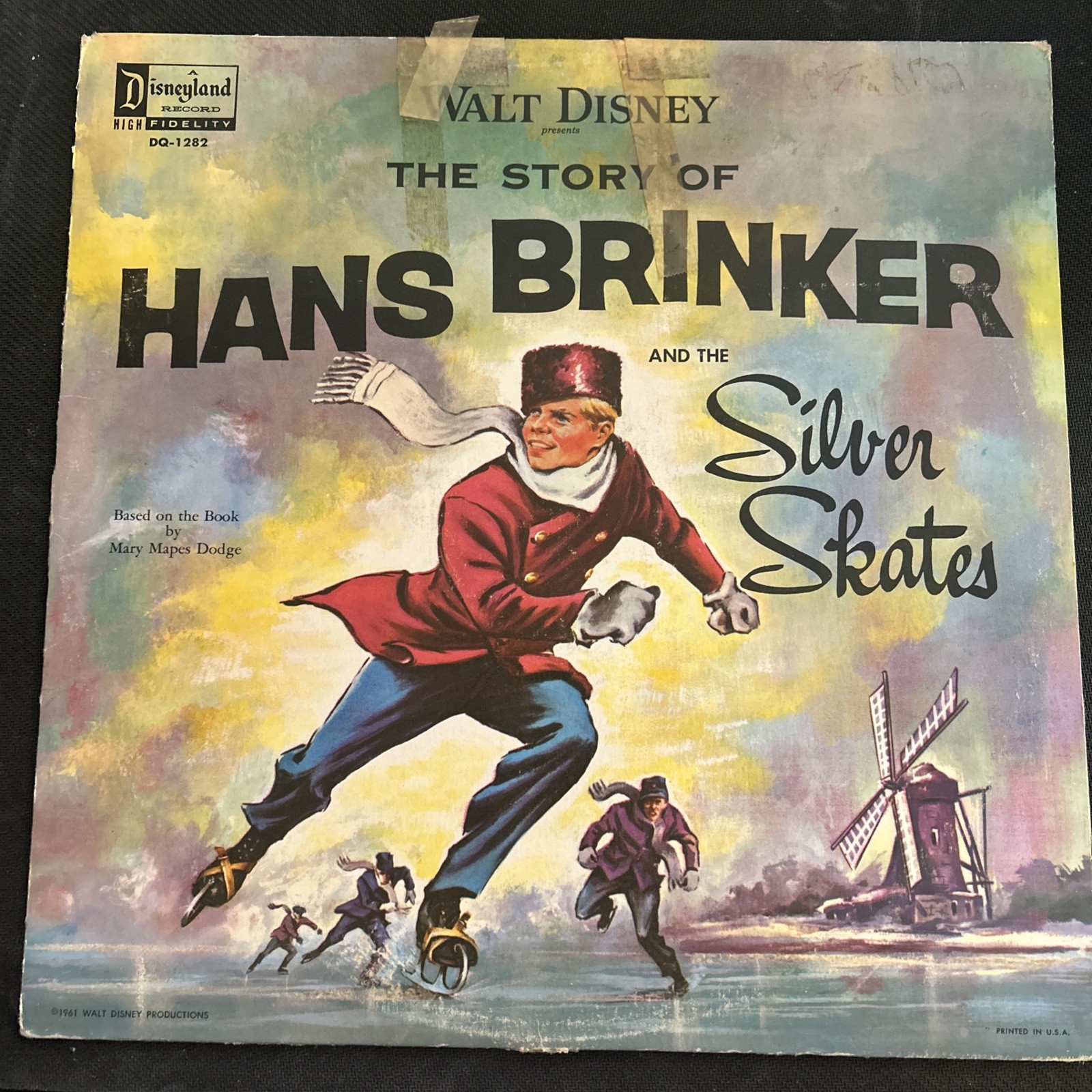 Walt Disney Story Of Hans Brinker Vinyl Record Album LP Child Music Vintage 1963