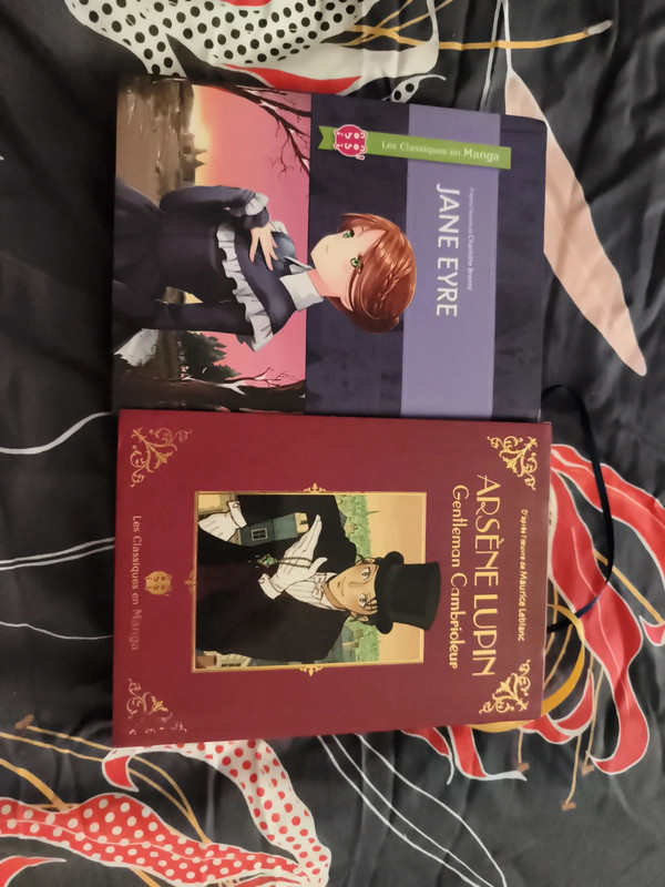 Lot de deux classiques en manga