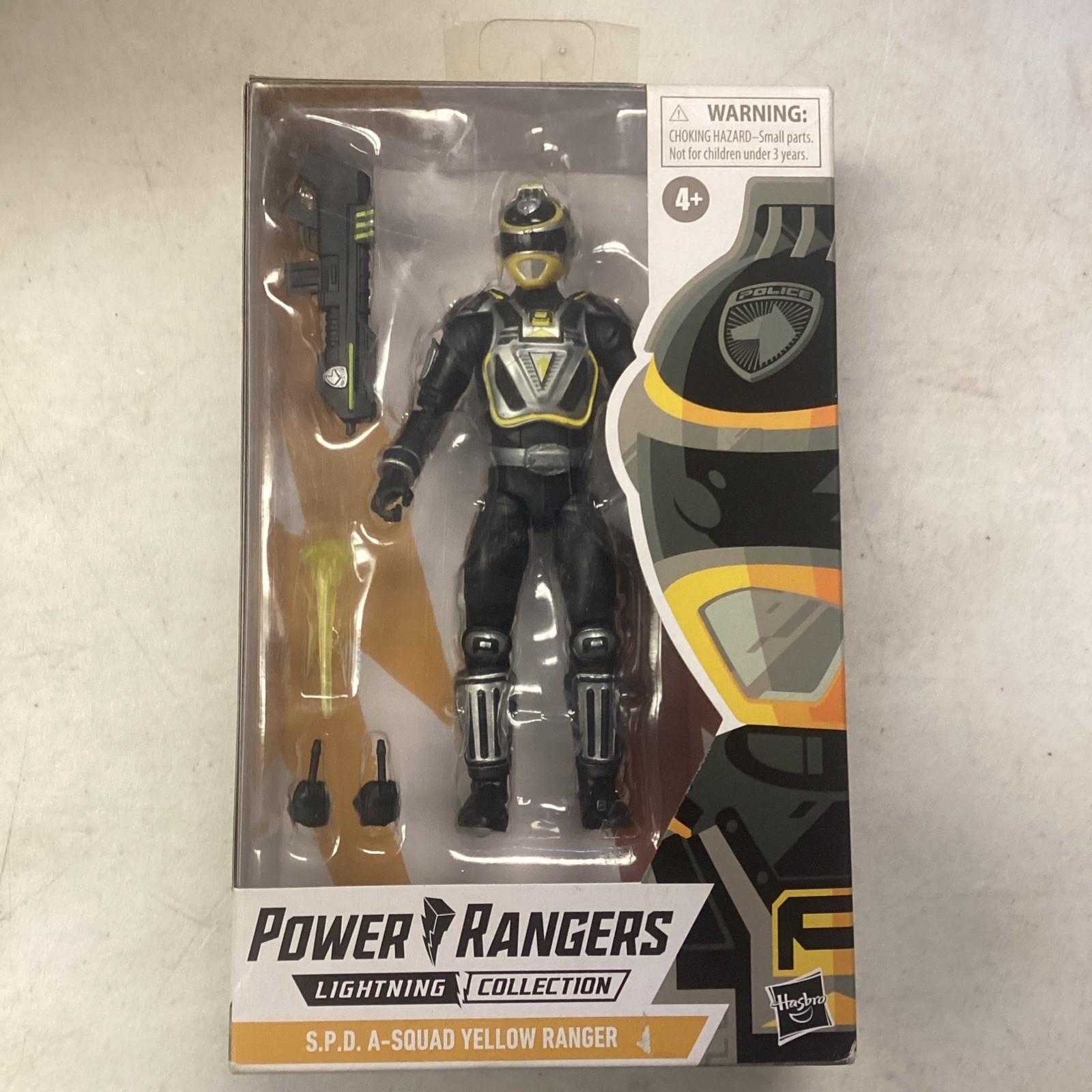 Hasbro Power Rangers Lightning Collection S.P.D.A-Squad Yellow Ranger Figure NEW