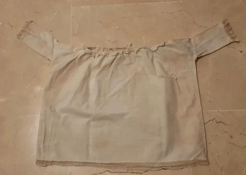 Enaguas o camisón para virgen, muñeca o figura
