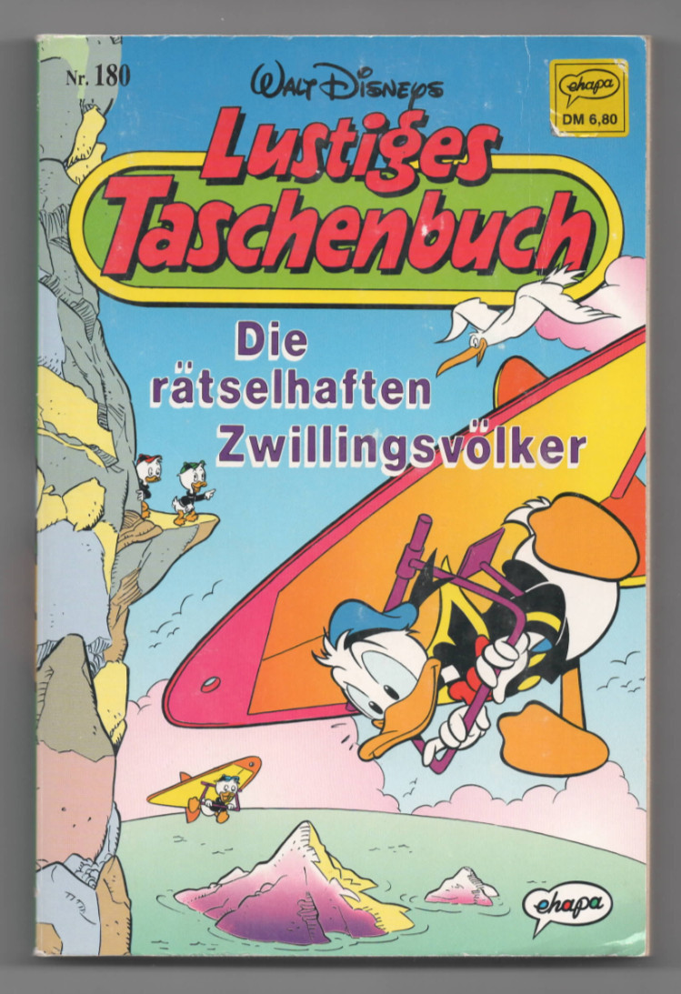 LTB 180 Libro tascabile divertente - LE MISTERIOSE POPOLAZIONI GEMELLE - DONALD DUCK "