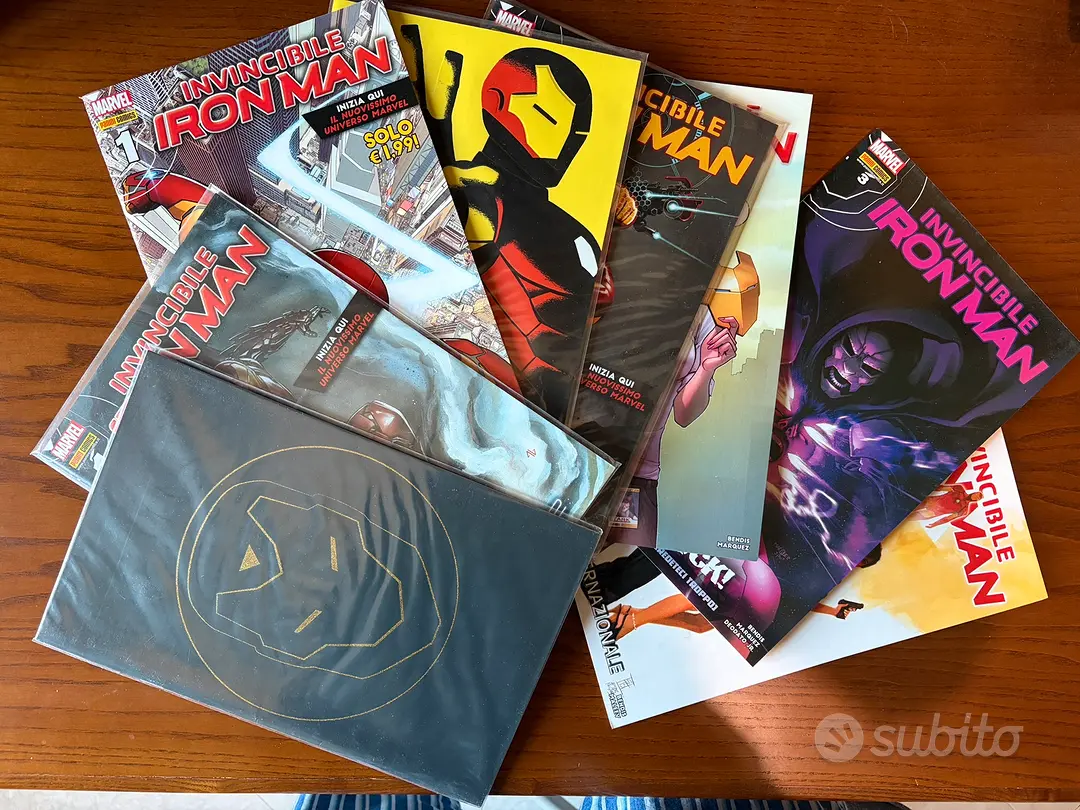 Invincibile Iron Man 1-4 – 5 Cover n.1 Variant