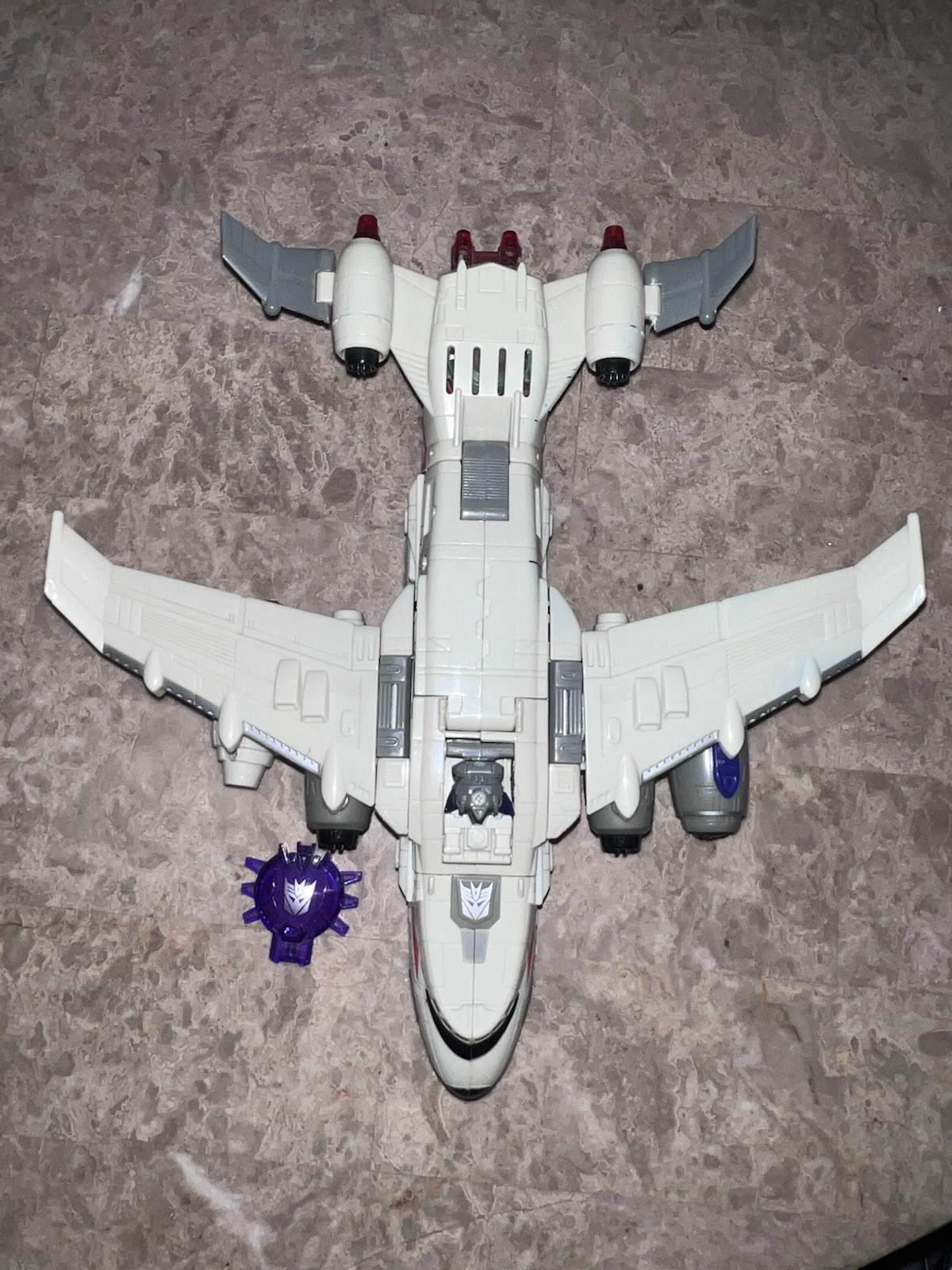 Modellino Transformers Movie All Spark Power Ultra 9" aereo cargo JETSTORM 2007