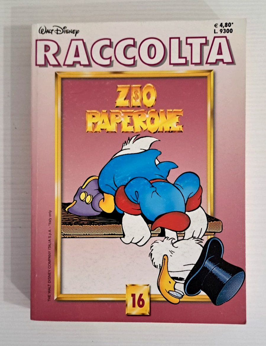 RACCOLTA ZIO PAPERONE N°16 CONTIENE ZIO PAPERONE N° 98-102-104 OTTIMO STATO