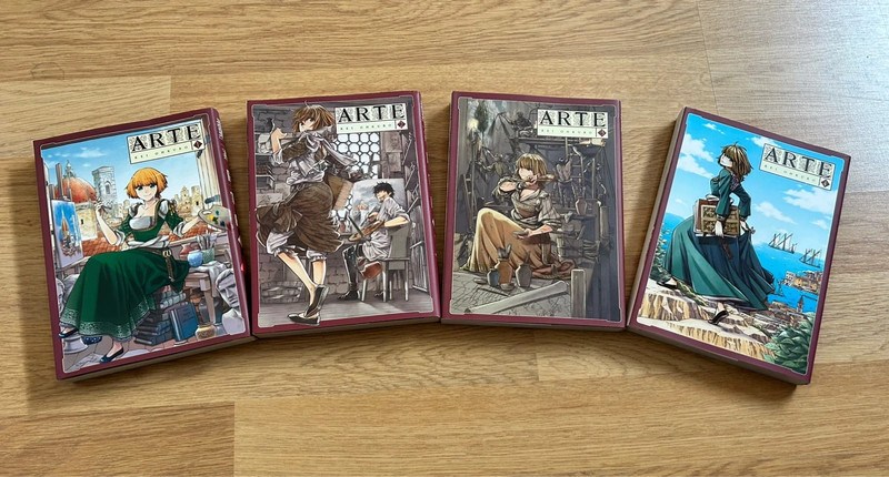 Mangas ARTE Kei Ohkubo Tomes 1 & 2 & 3 & 4