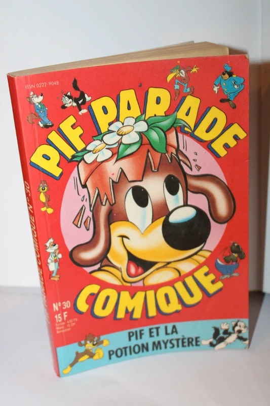 Pif parade - bd de poche - pif et la potion mystère - 1992