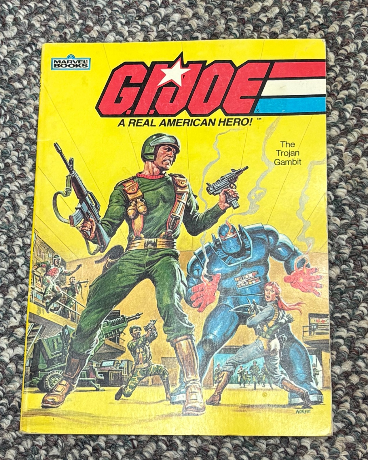 Marvel Books G.I. Joe Un Vero Eroe Americano Il Gioco Troiano