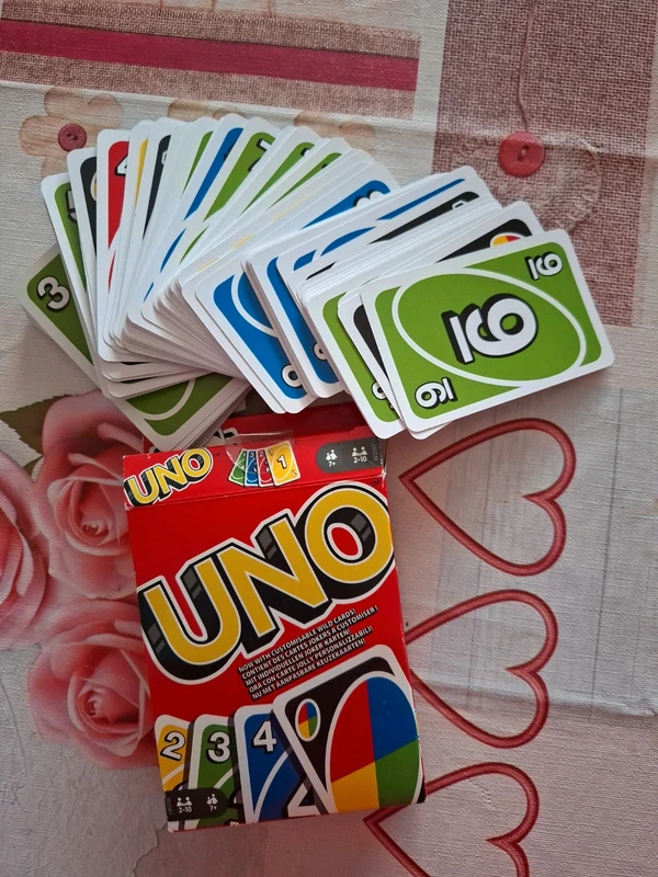 Carte di UNO mai utilizzate