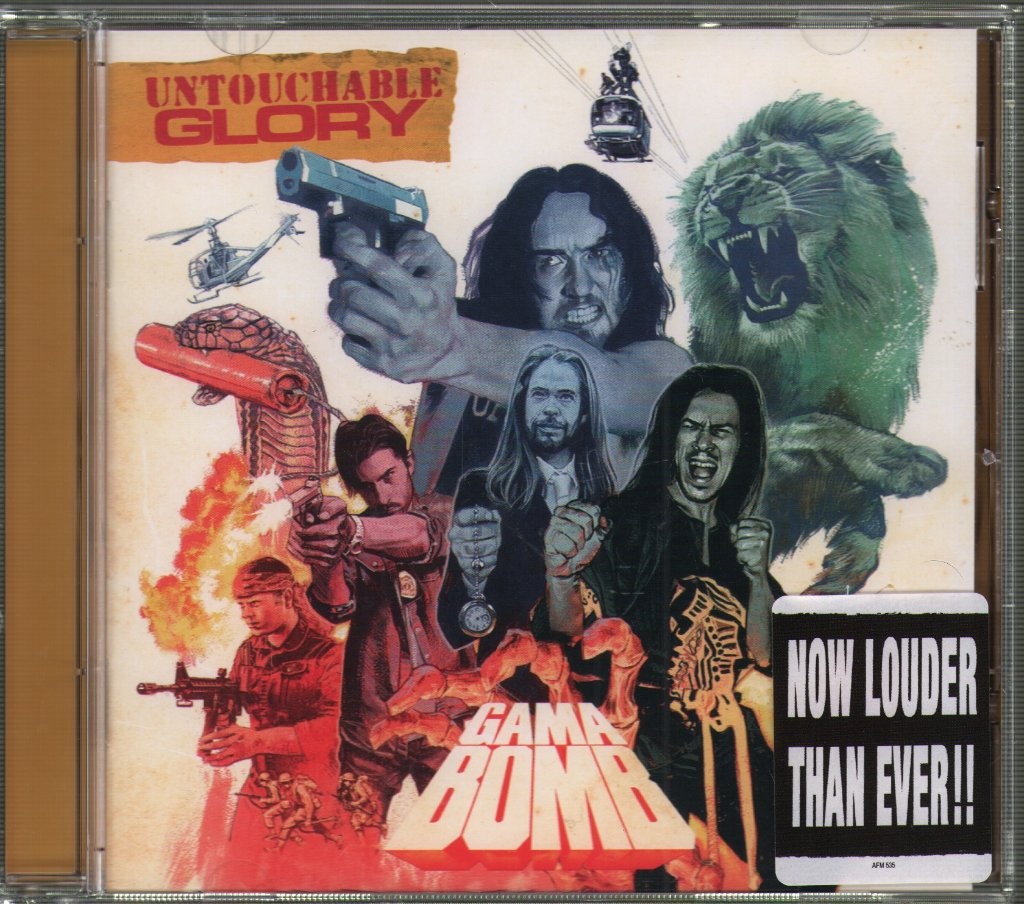 Gama Bomb Untouchable Glory CD Germania Afm 2015 AFM5352