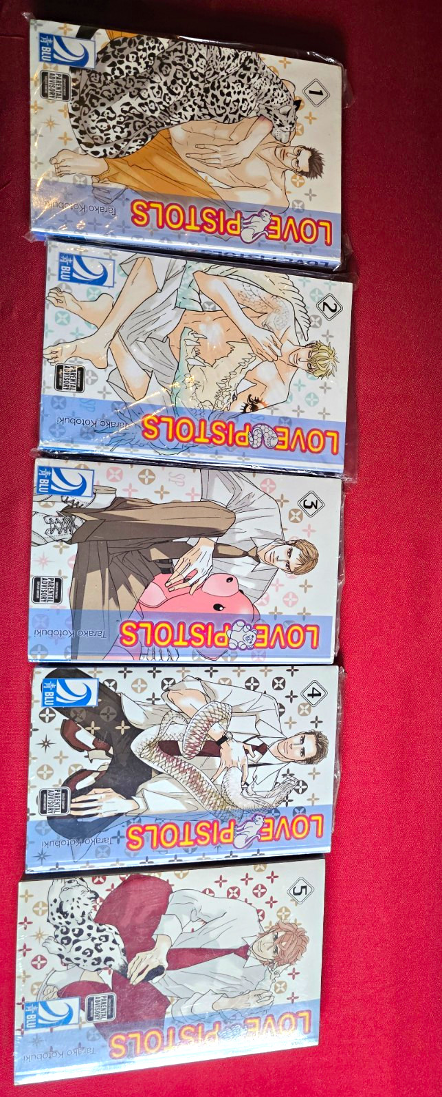 Love Pistols Vol. Set 1-5 Manga Inglese | Tarako Kotobuki Romanticismo