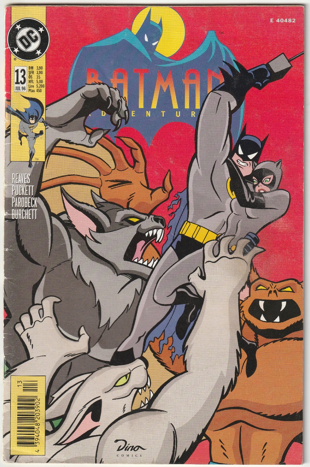 ✪ BATMAN ADVENTURES #13, Dino 1996 COMICHEFT Z2
