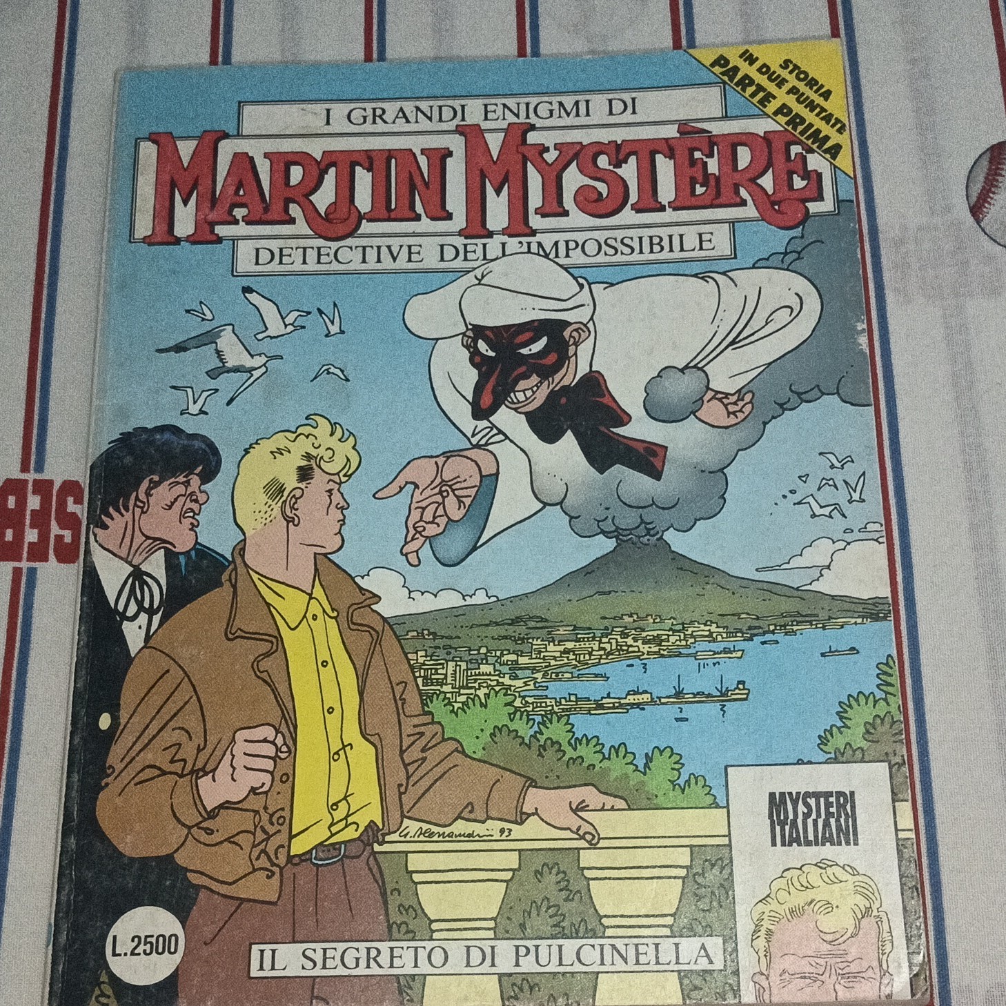 Sergio Bonelli Martin Mystère Il segreto di Pulcinella + Tutto MM 48 (1993)