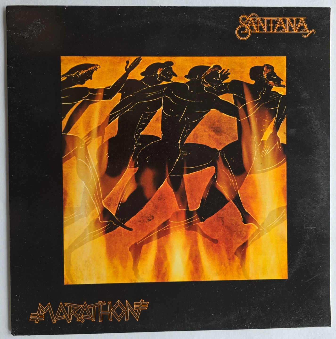 Santana – Marathon (Vinyl, 1979), OIS mit Texten, sehr gut (VG++)