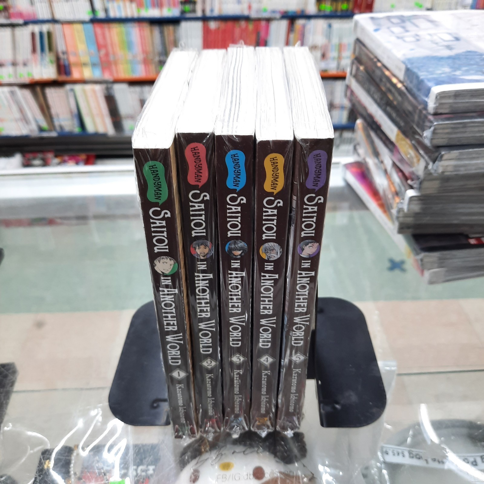 NUOVO Handyman Saitou in un altro mondo vol. Manga inglese 1-5 di Kazutomo Ichitomo