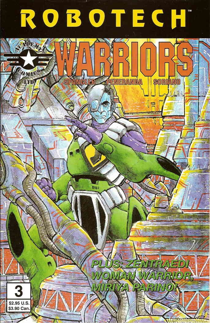 Robotech Warriors #3 VF; Academy | Ultima Edizione - con Borsa+Tavola
